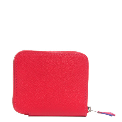 Hermes Epsom Silk'in Compact Wallet Bougainvillea 1 of 11