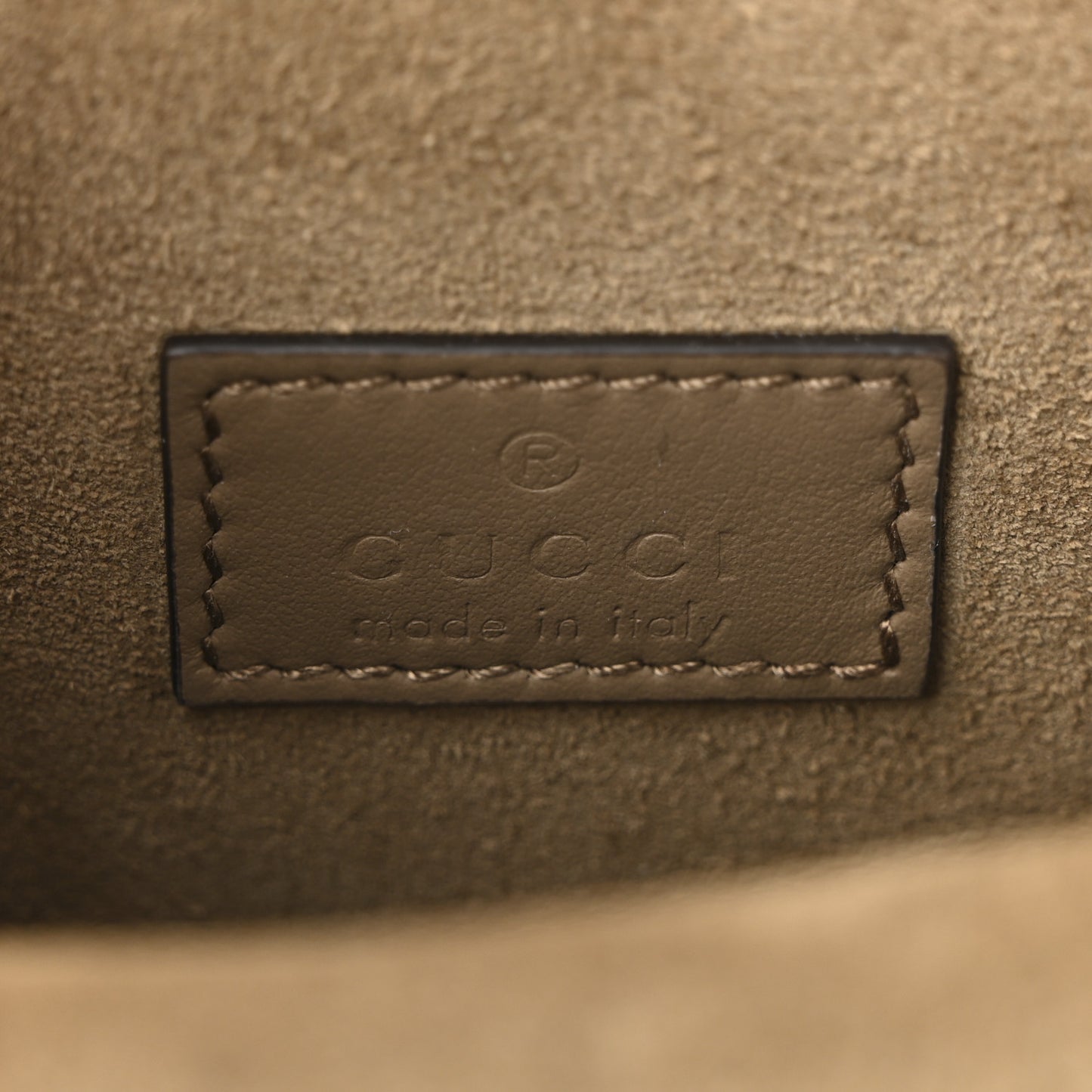 GG Supreme Monogram Mini Dionysus Top Handle Bag Taupe