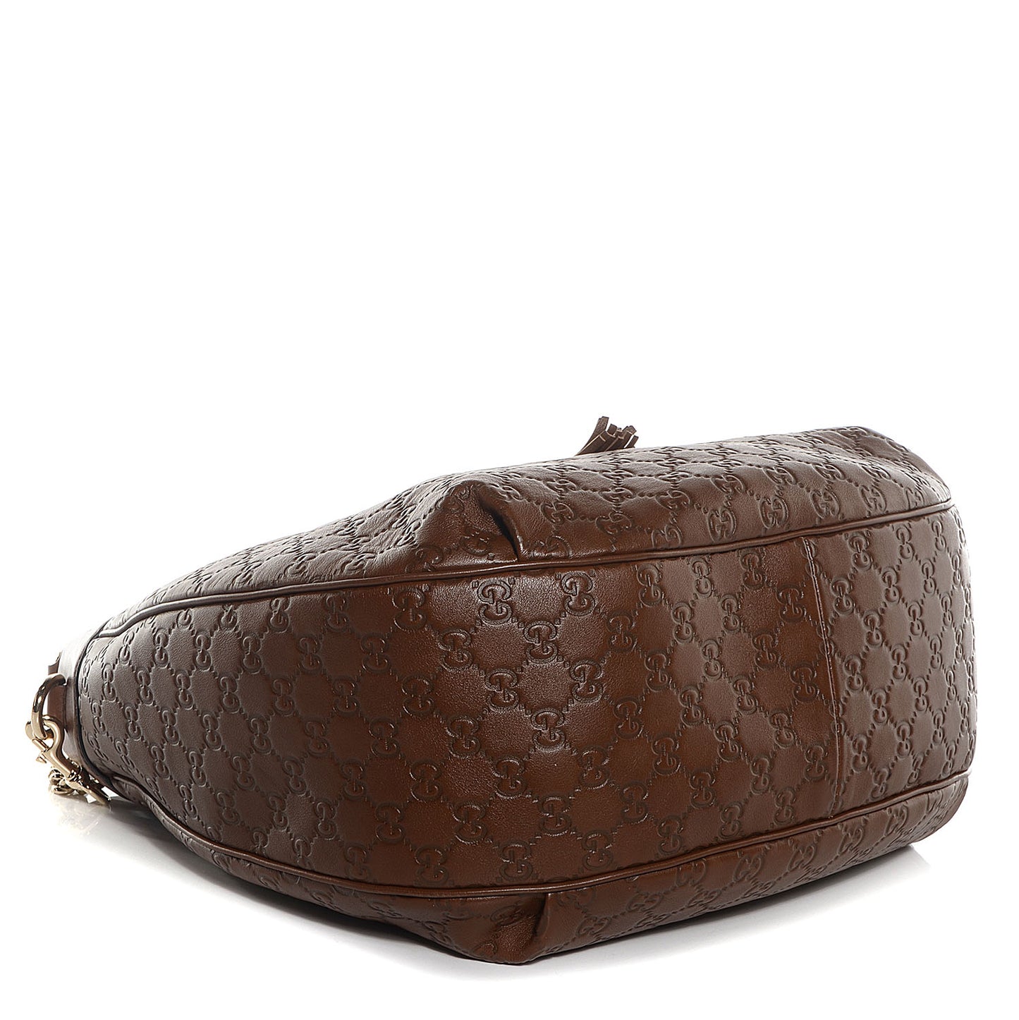 Guccissima Medium Emily Hobo Brown