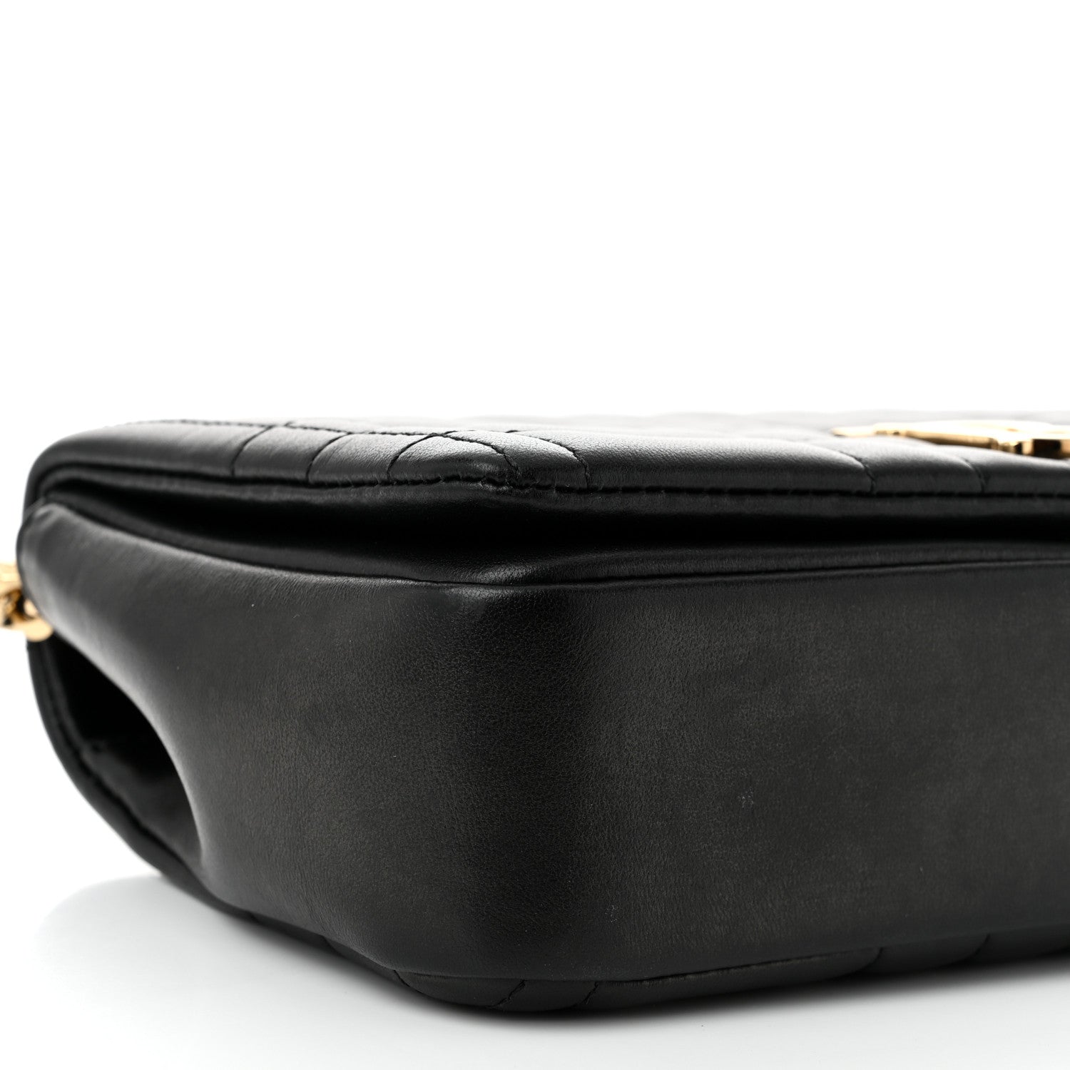 Burberry Lambskin Quilted Small Lola Bag Black 9 of 10