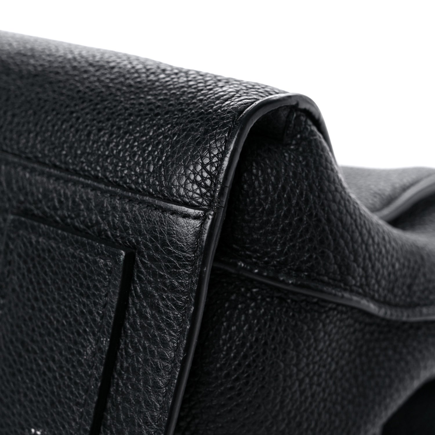 Saint Laurent Grained Calfskin Medium Souple Sac De Jour Black 11 of 19