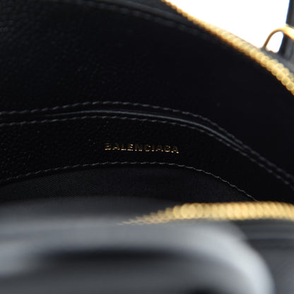 Balenciaga Grained Calfskin XXS Ville Top Handle Bag Black 8 of 9