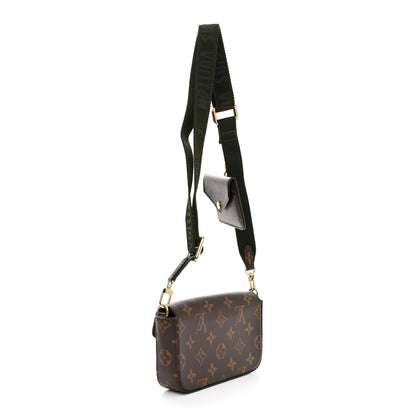 Louis Vuitton Monogram Felicie Strap & Go Kaki 3 of 12