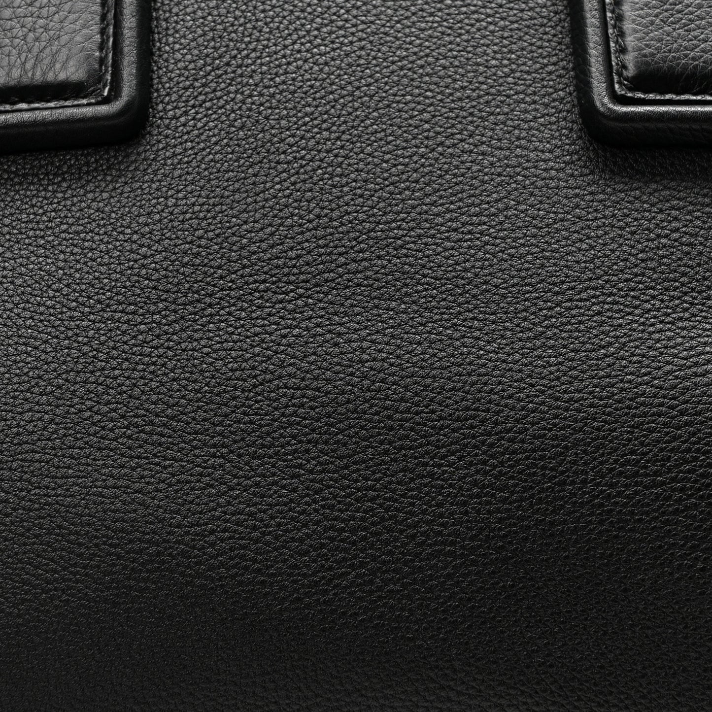 Grained Calfskin Saint Germain Medium Tote Black