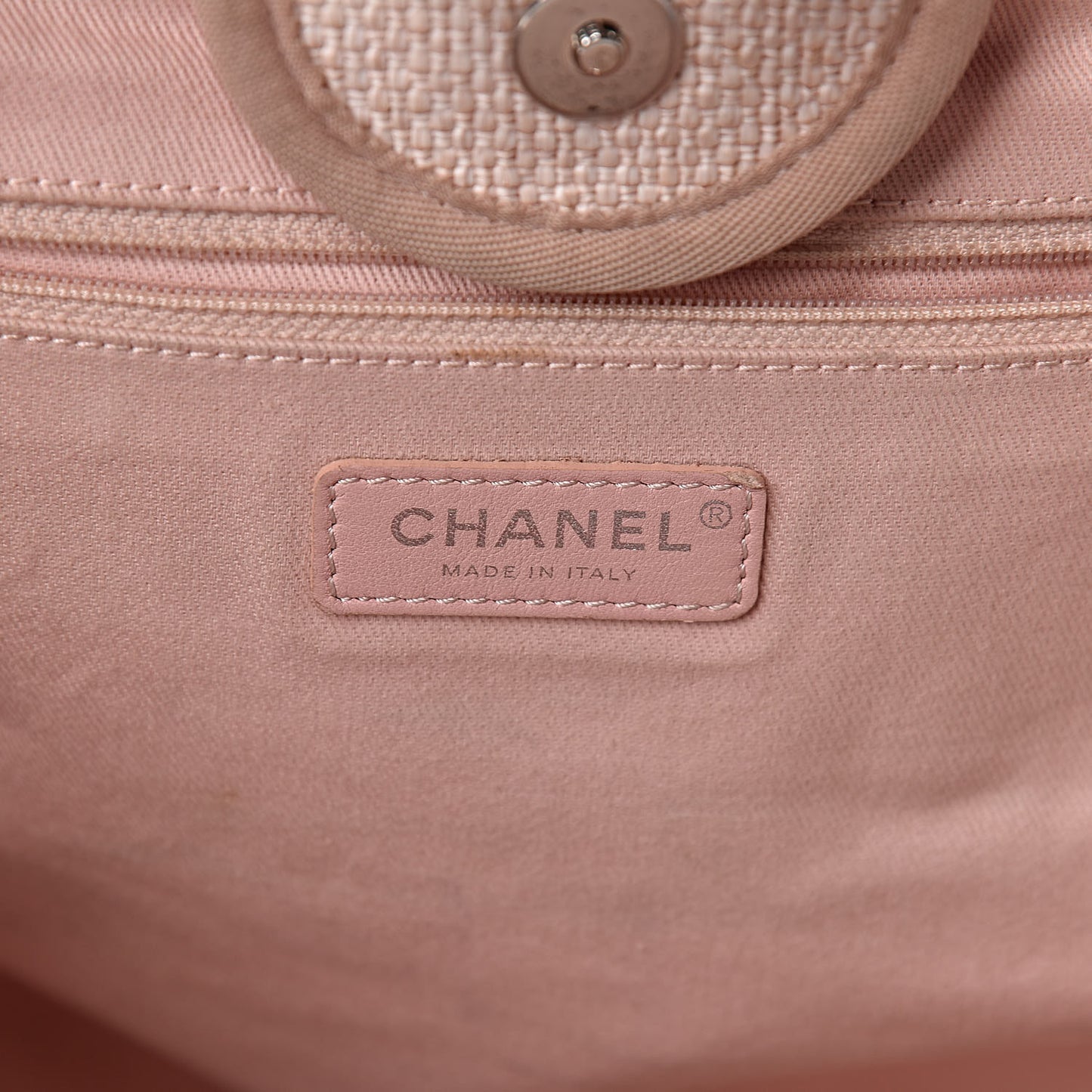 Canvas Large Deauville Tote Pink