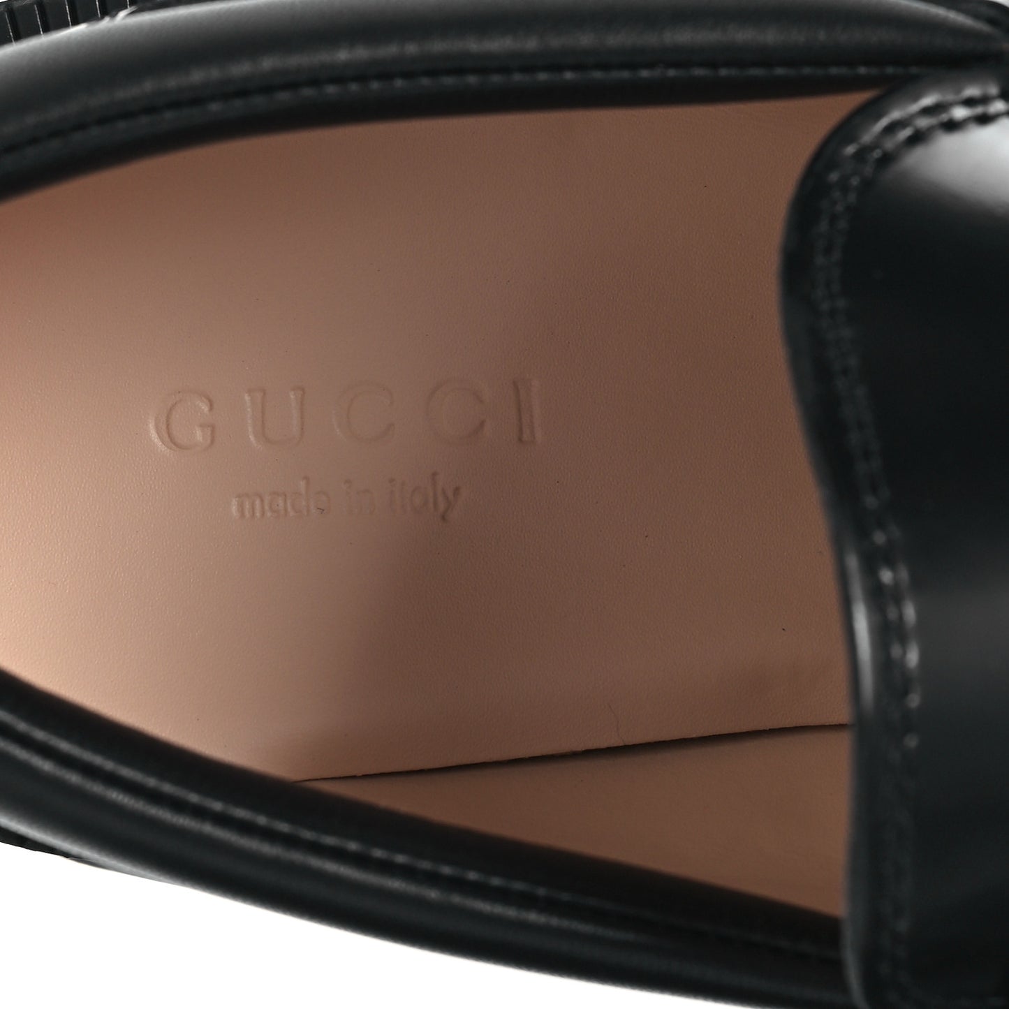 Magnum Calfskin Nappa Samoa Womens Horsebit Platform Chunky Lug Sole 40mm Loafers 35 Black