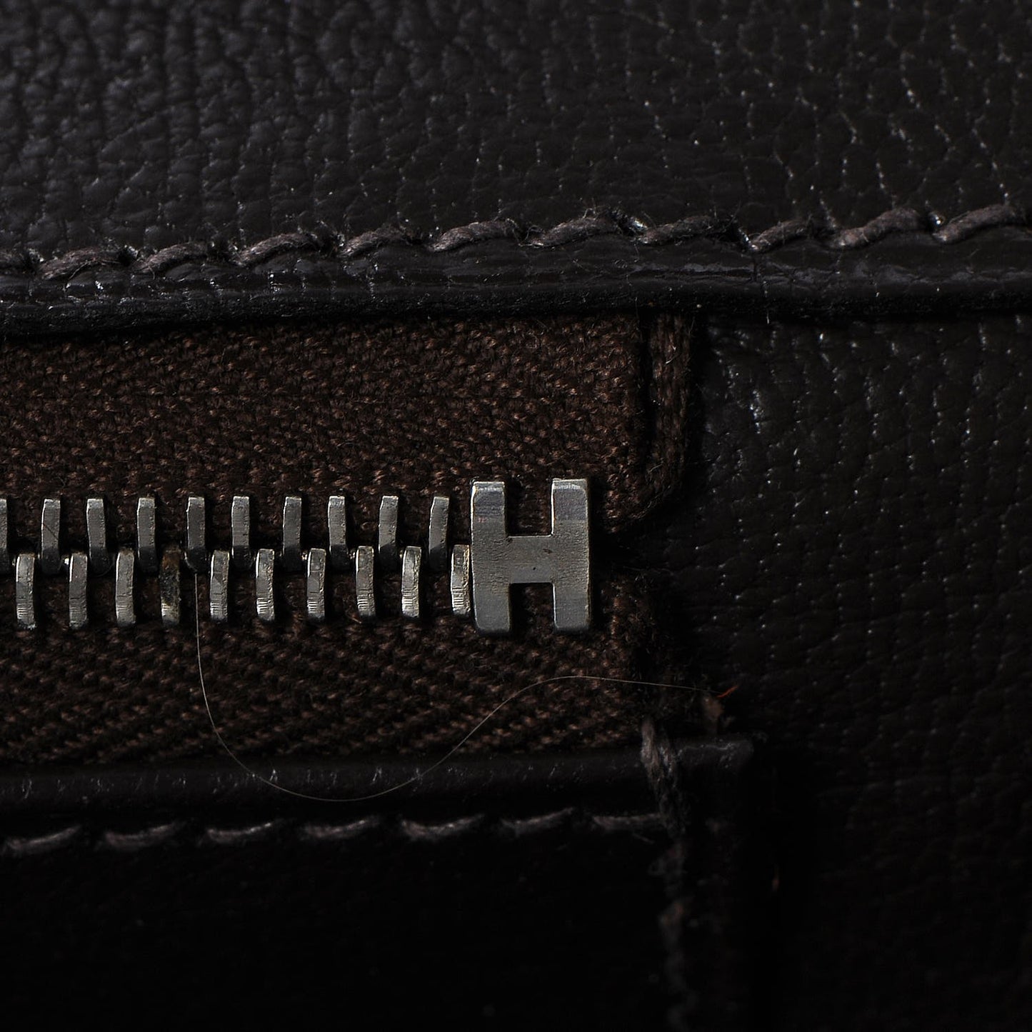 Togo Birkin 35 Chocolate