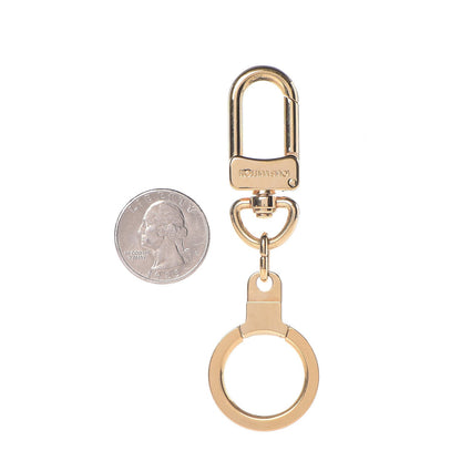 Louis Vuitton Pochette Extender Key Ring Gold 2 of 5