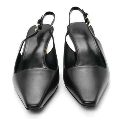 Givenchy Calfskin G Cube 50mm Slingback Pumps 37 Black 3 of 9