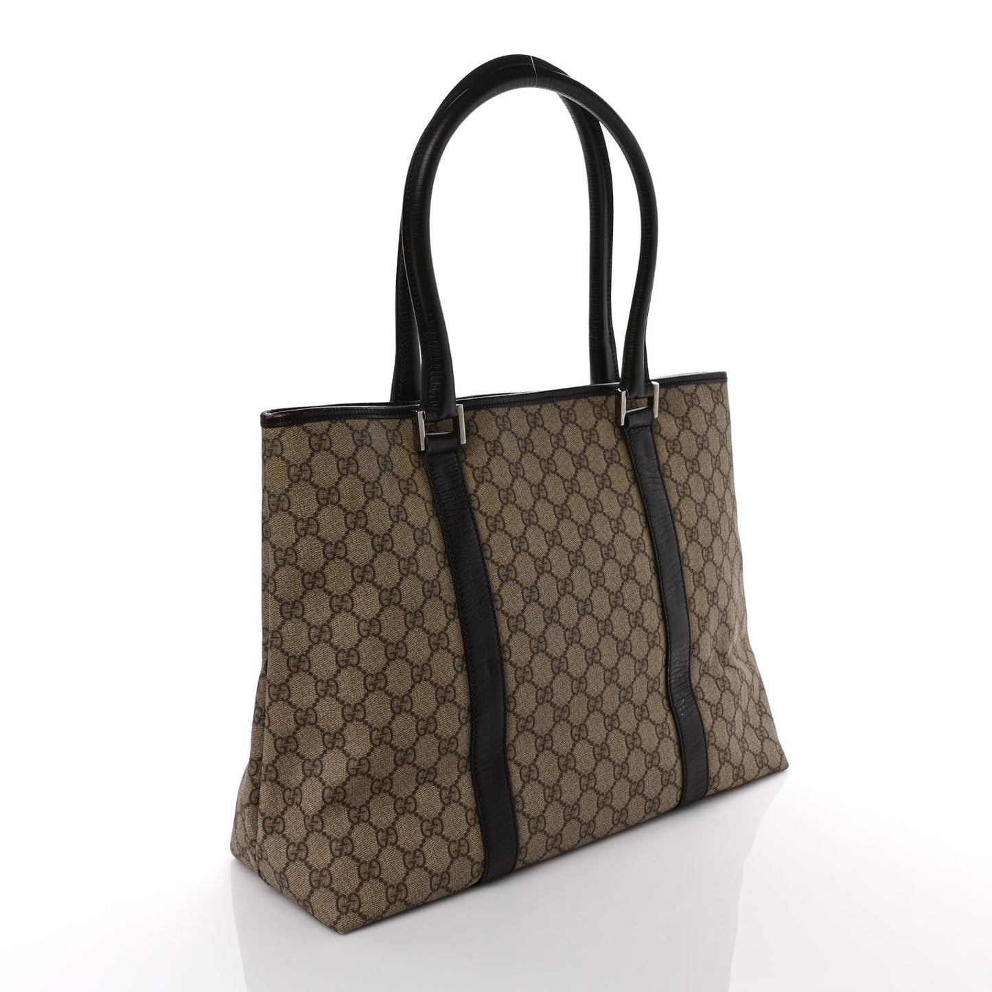 GG Plus Monogram Medium Joy Tote Dark Brown
