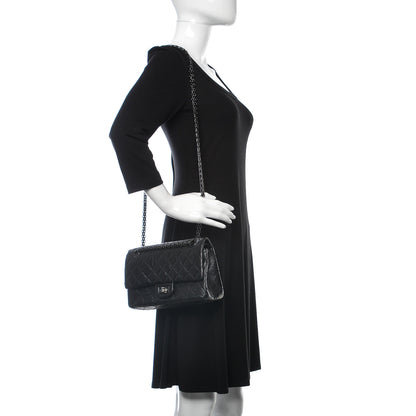 Chanel Aged Calfskin Quilted 2.55 Reissue 225 Flap So Black 2 of 10