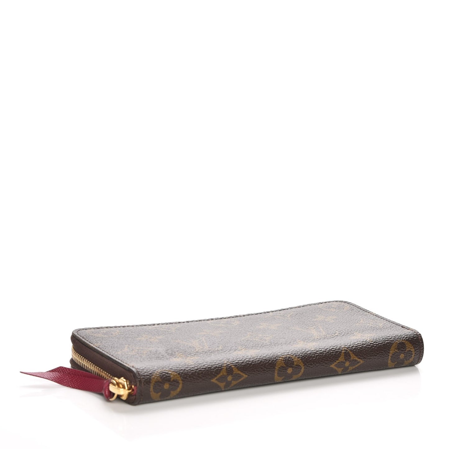 Monogram Clemence Wallet Fuchsia