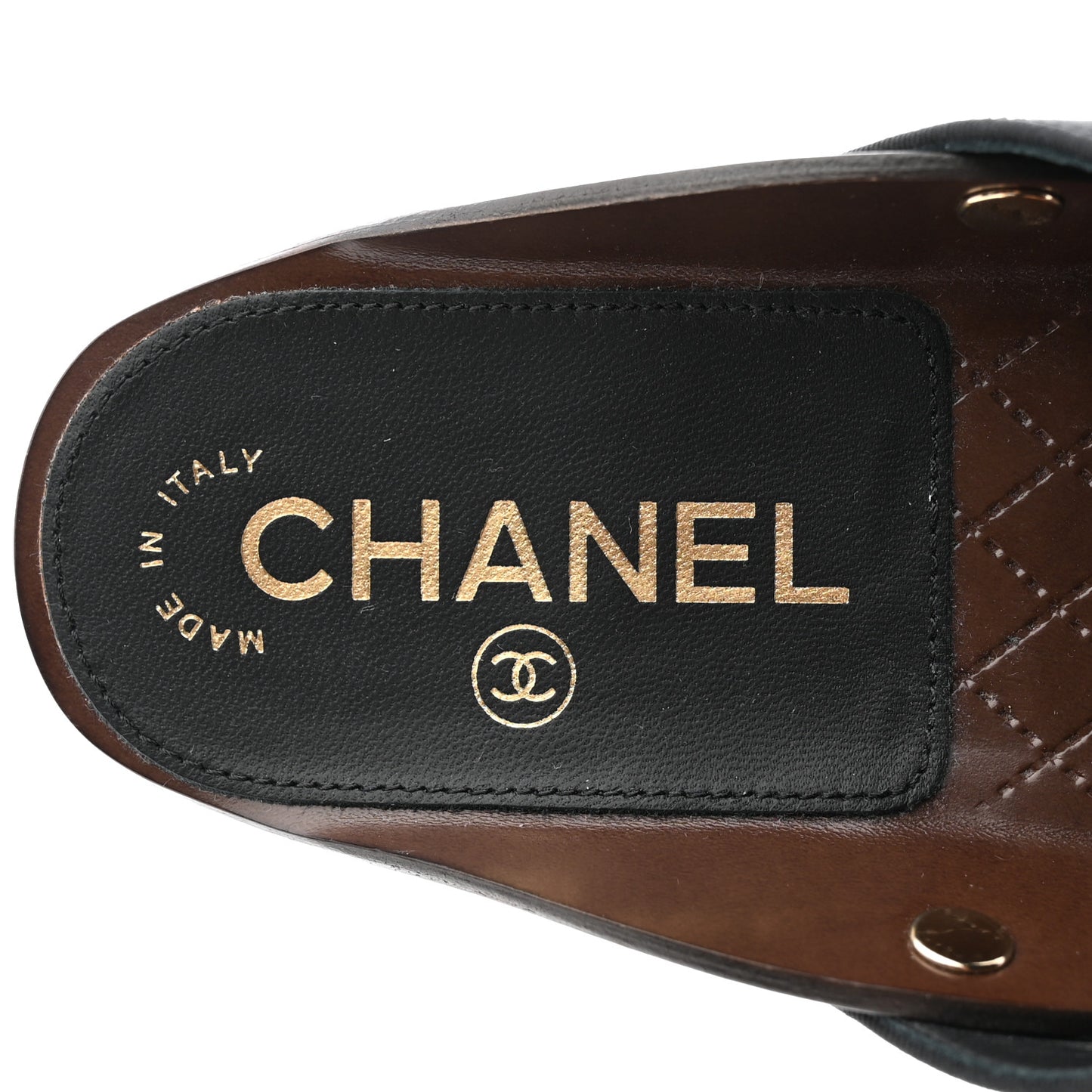 Grosgrain Camellia Thong Sandals 35 Black