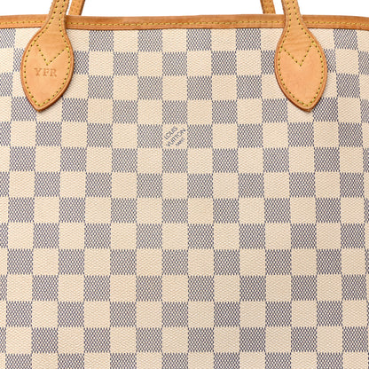 Louis Vuitton Damier Azur Neverfull MM 8 of 11