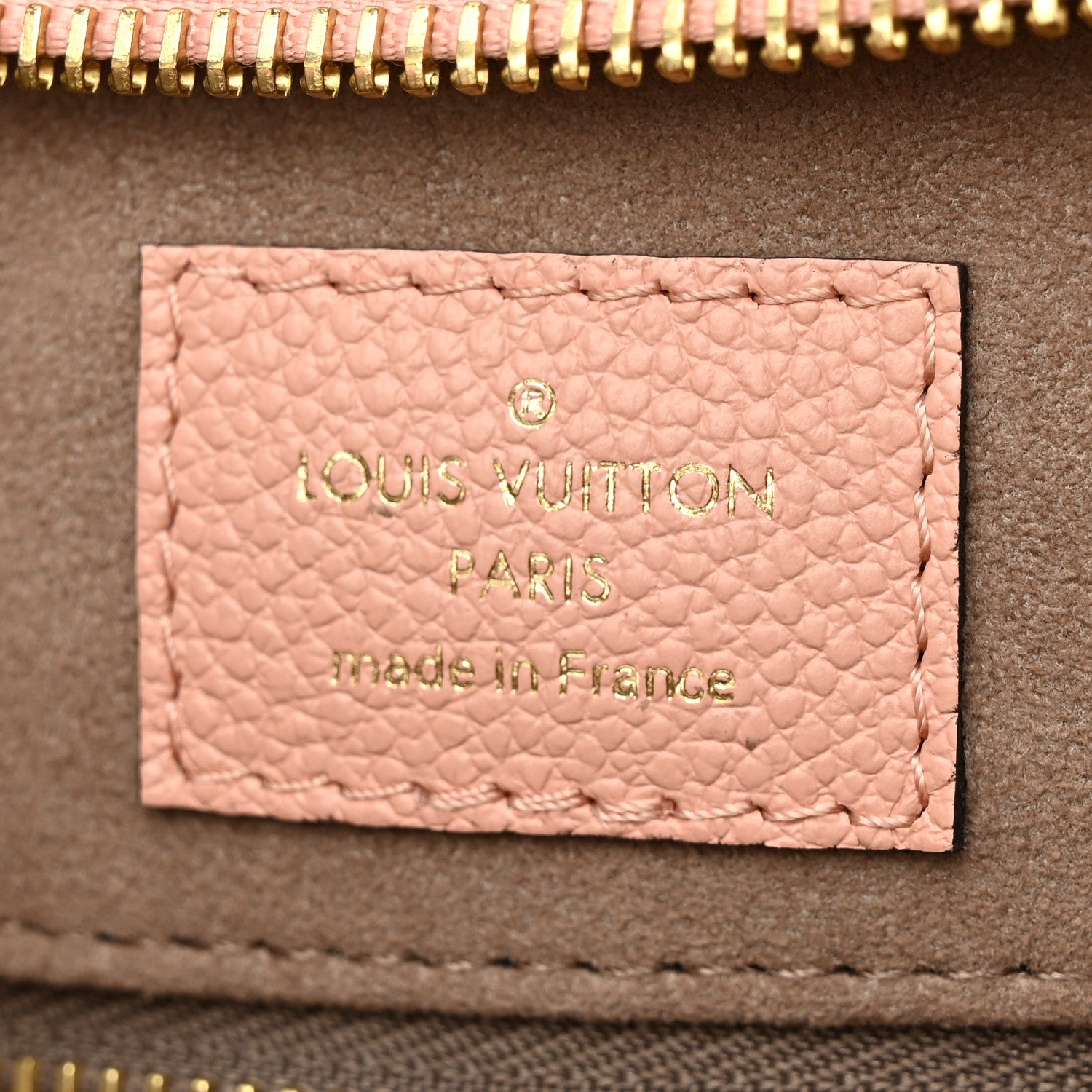Louis Vuitton Empreinte Monogram Giant CarryAll PM Trianon Pink Cream 6 of 11