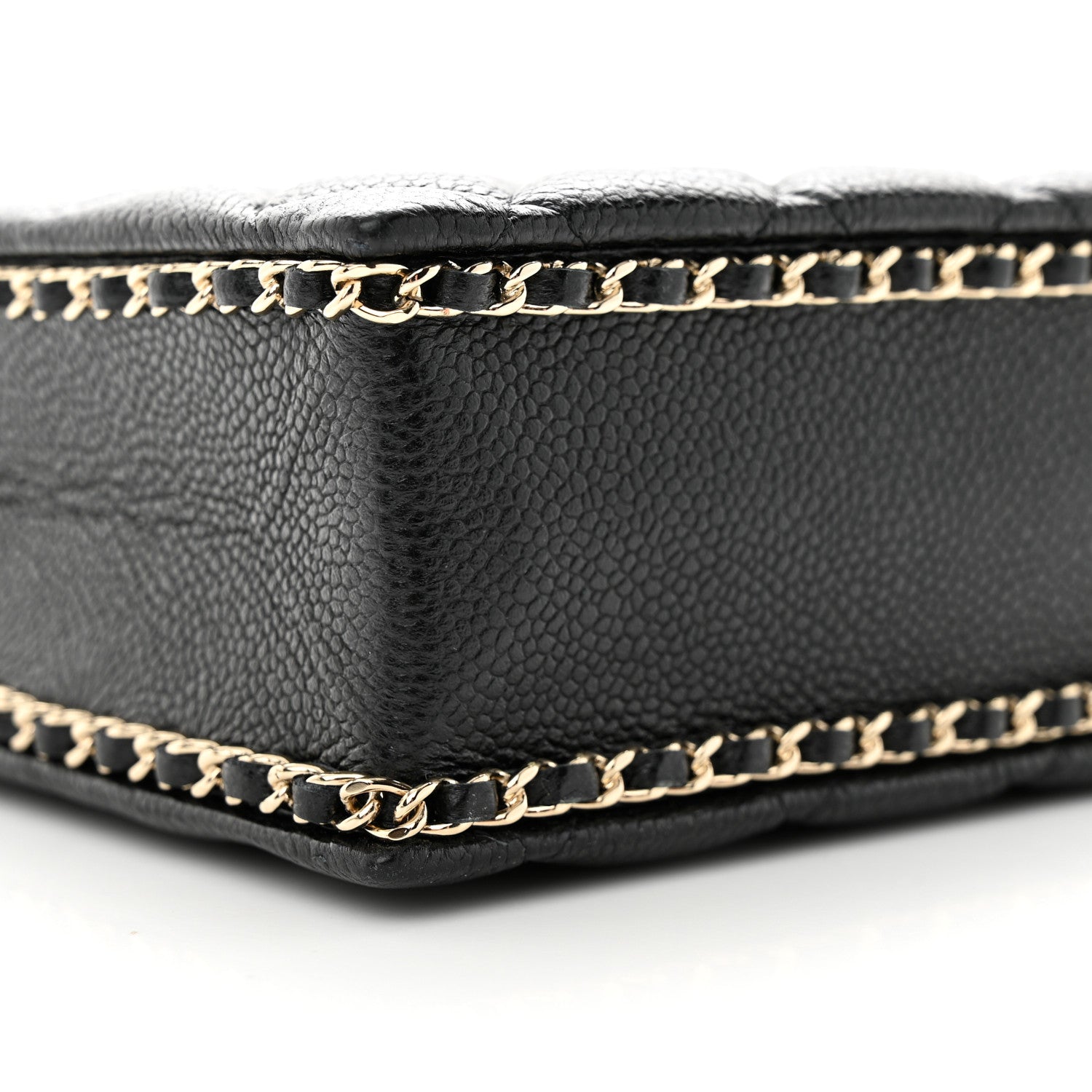 Chanel Caviar Quilted Evening Box Bag Black 8 of 9