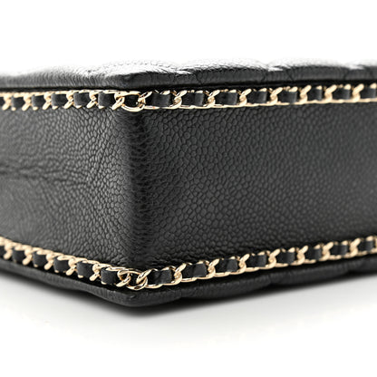 Chanel Caviar Quilted Evening Box Bag Black 8 of 9