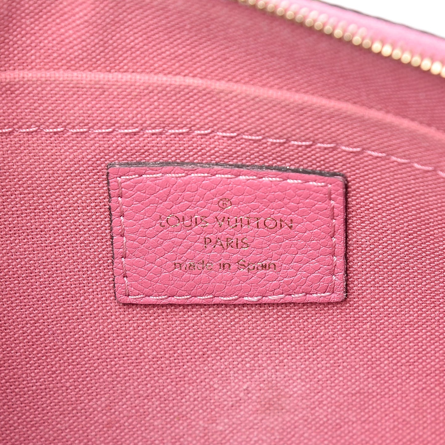 Monogram Pallas Clutch Rose Fizzy