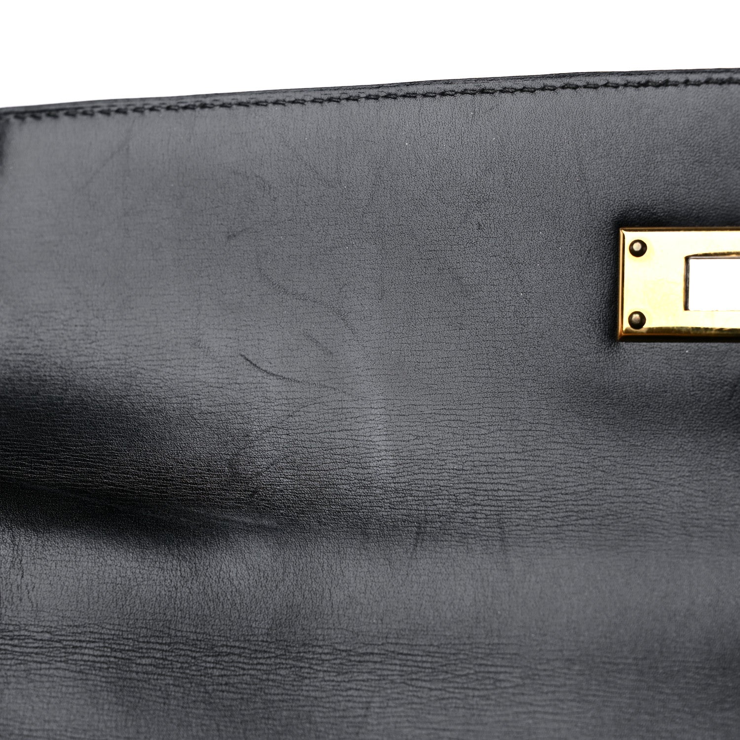 Hermes Box Kelly Retourne 32 Black 11 of 13