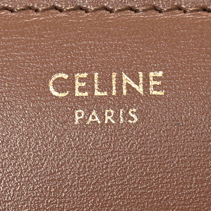 Celine Triomphe Compact Wallet Natural Tan 9 of 12