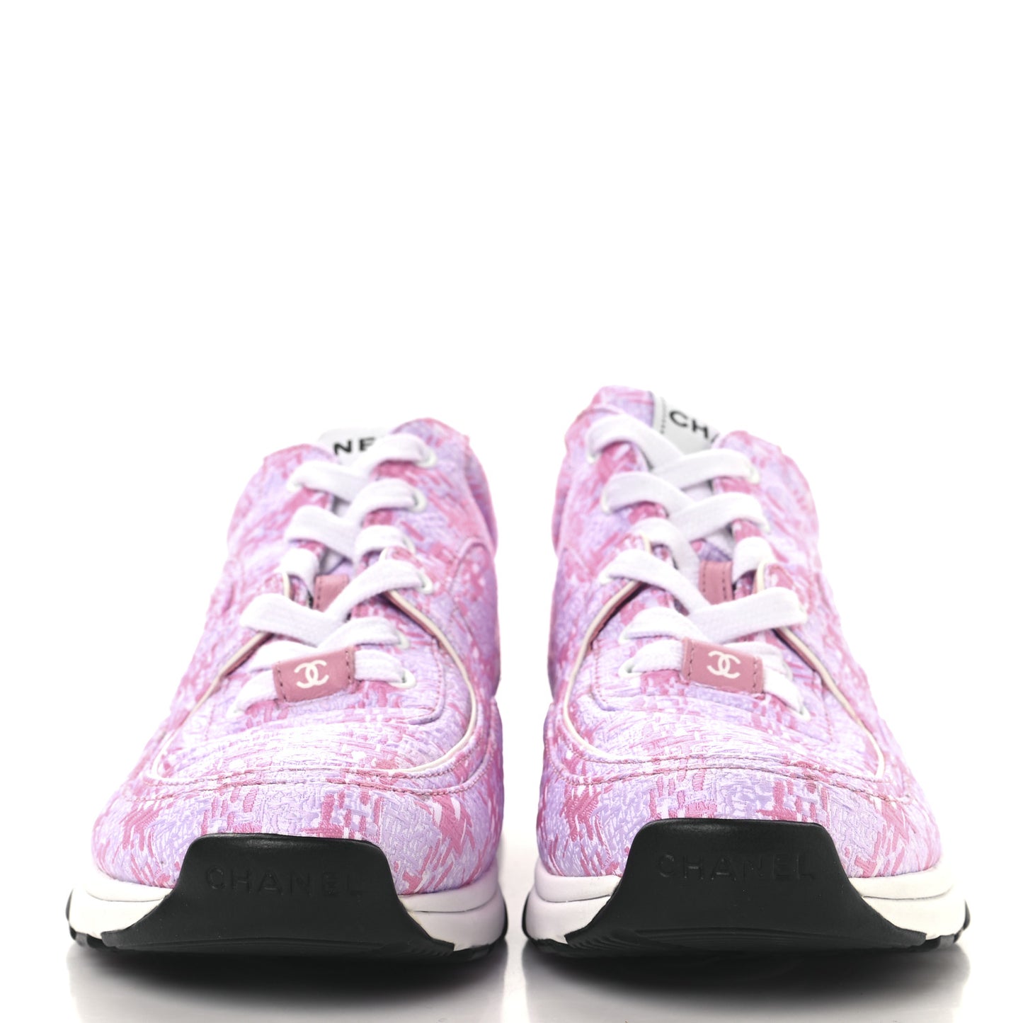 Tweed CC Sneakers 39 Pink