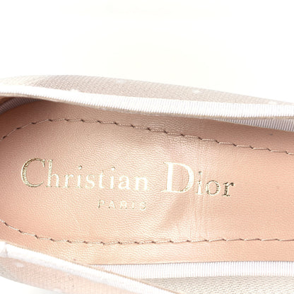 Christian Dior Mesh Plumetis Tulle D-Moi Pumps 40.5 White 6 of 6