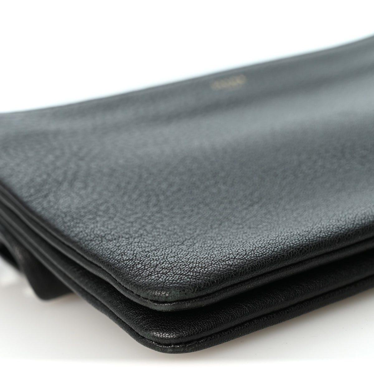 Celine Goatskin Small Trio Crossbody Bag Black 10 of 13