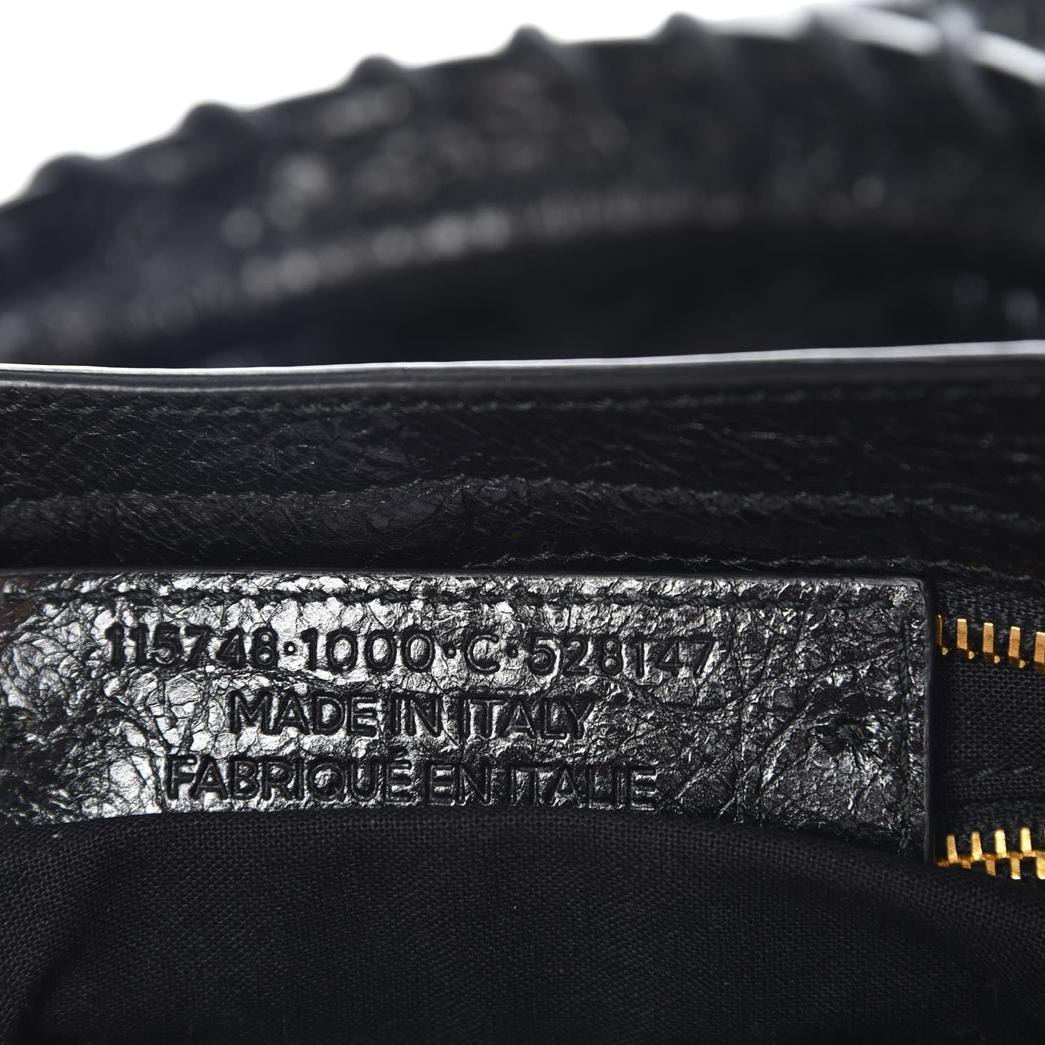 Balenciaga Agneau Classic Gold Hardware City Black 8 of 8
