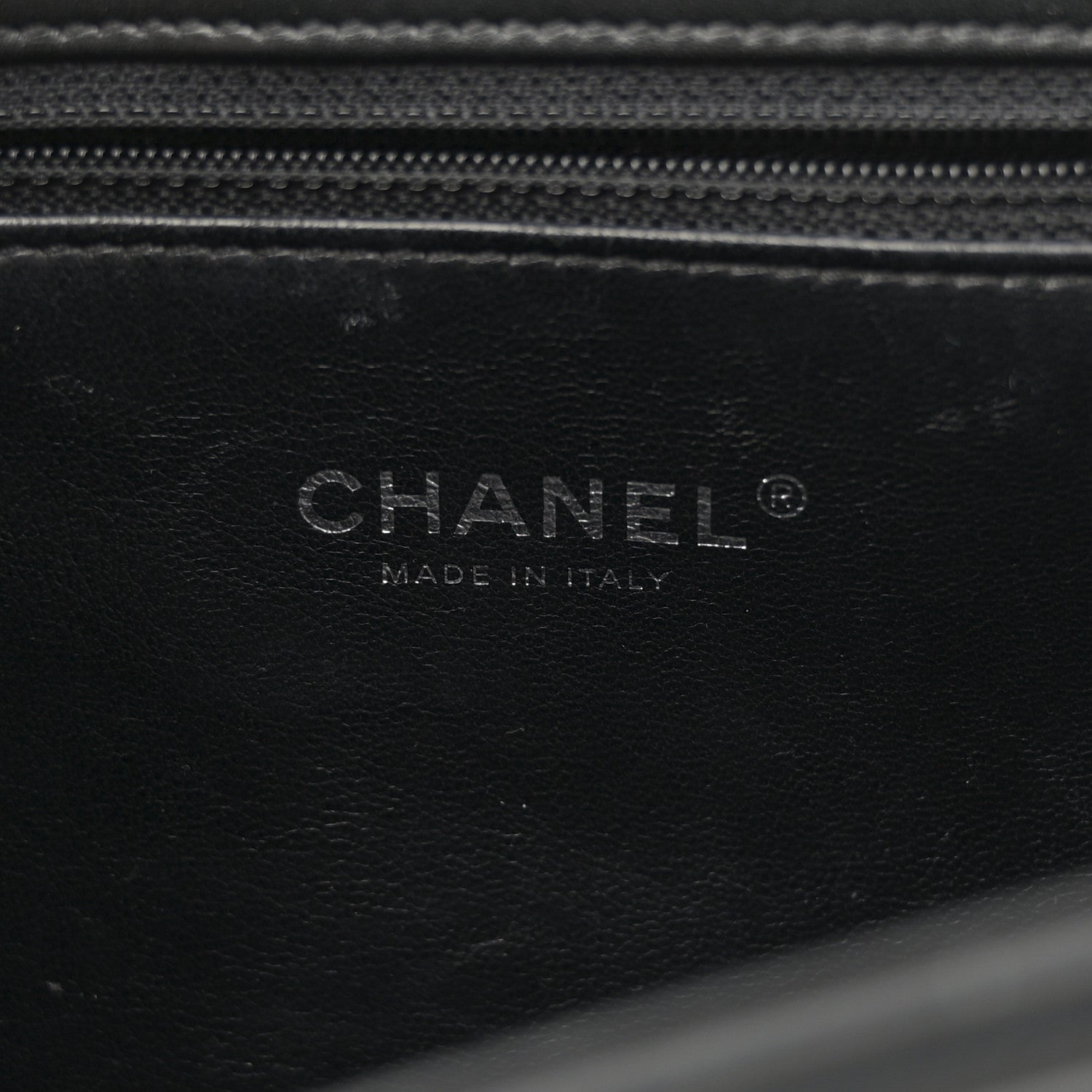Chanel Calfskin Stitched Multi Chain Flap Bag Black 6 of 12