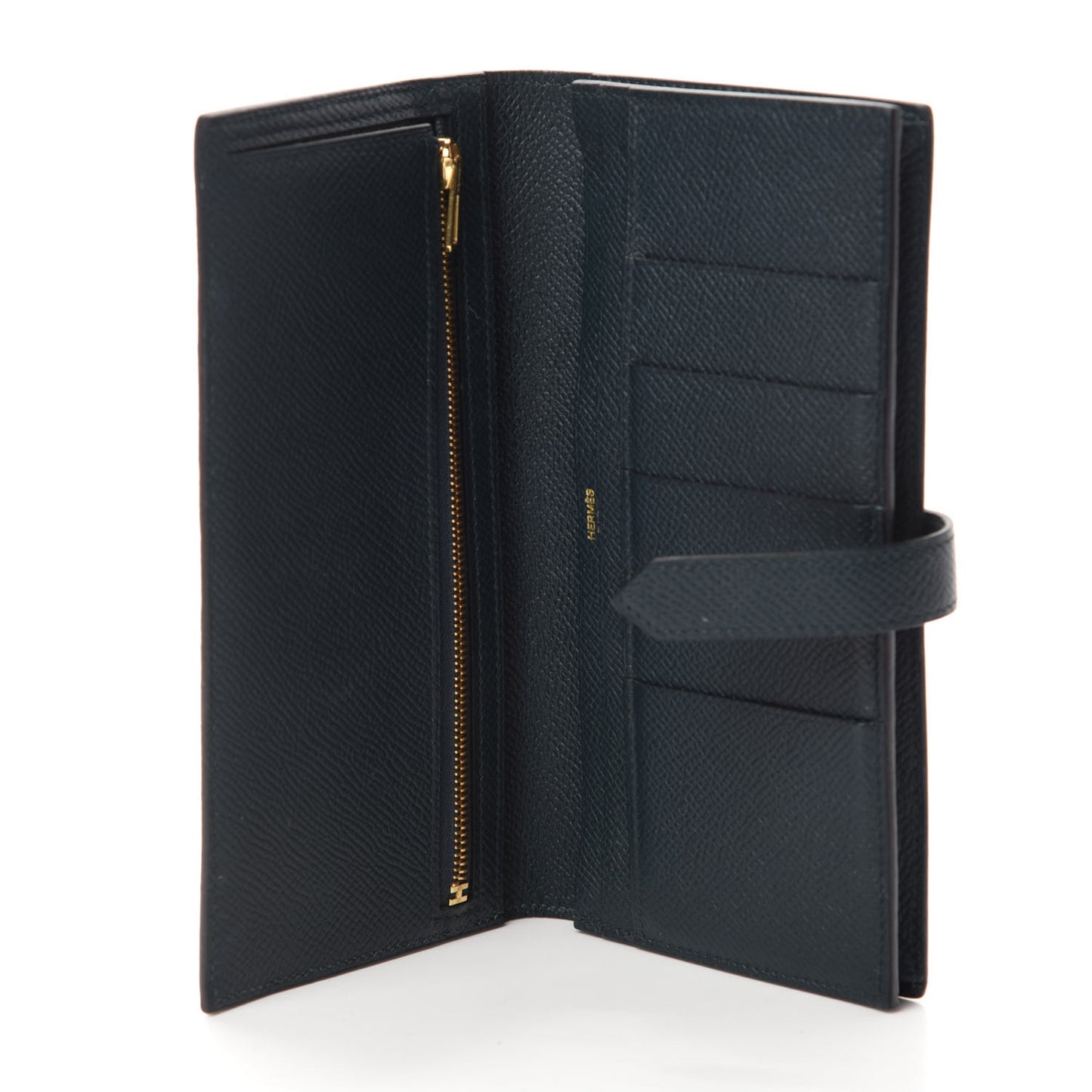 Epsom Bearn Gusset Wallet Vert Cypress