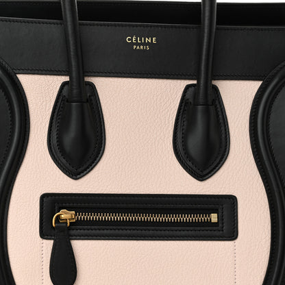 Celine Goatskin Smooth Calfskin Micro Tri-Color Luggage Olive 7 of 10