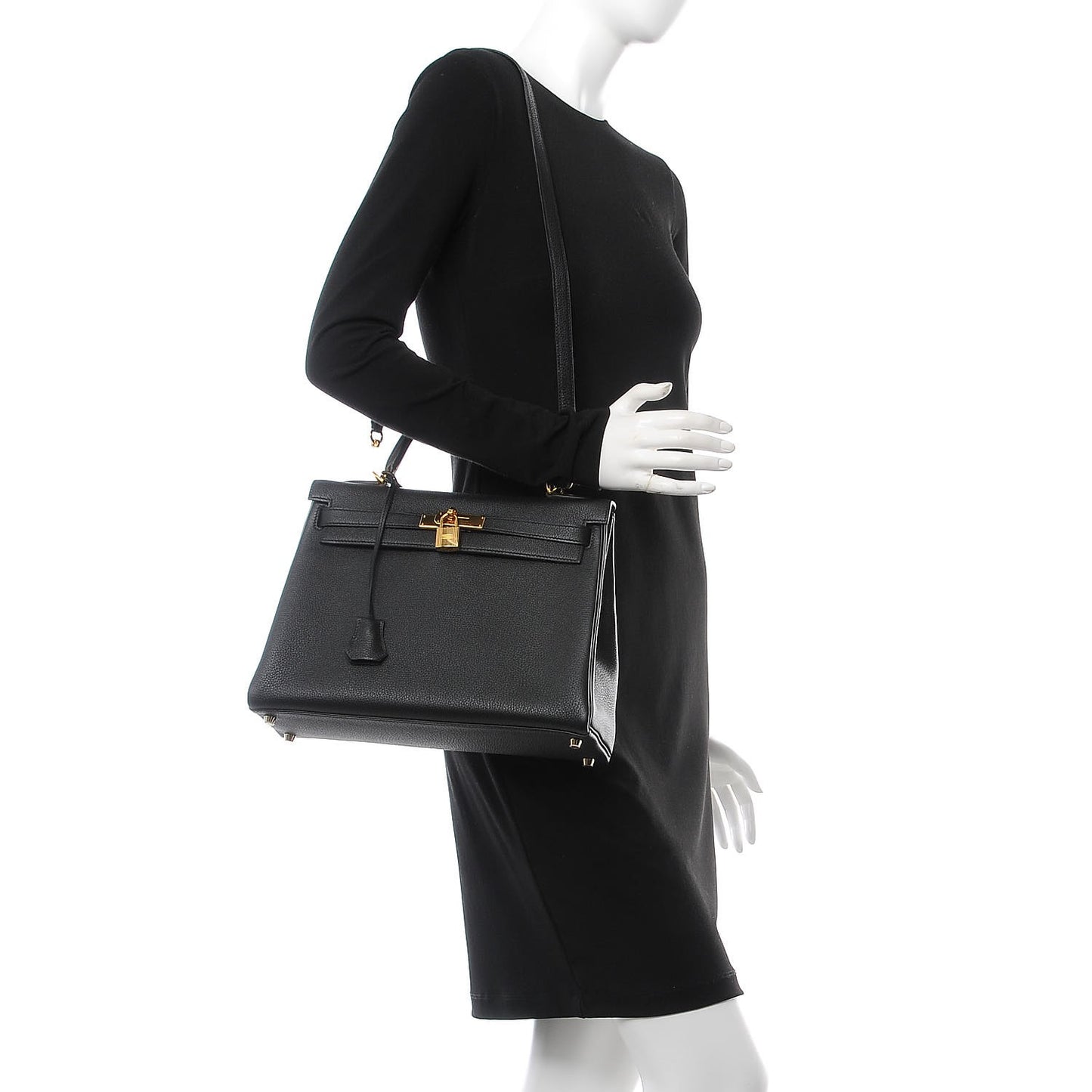 Togo Kelly Retourne 32 Black