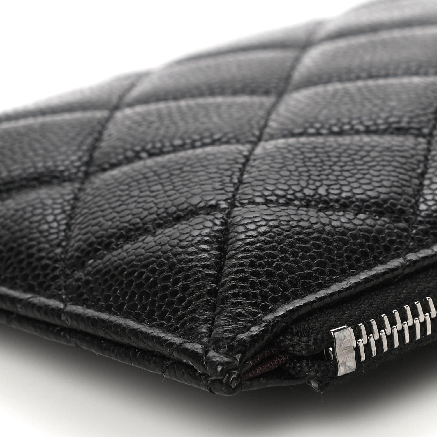 Chanel Caviar Quilted Classic iPhone Pouch Black 10 of 11