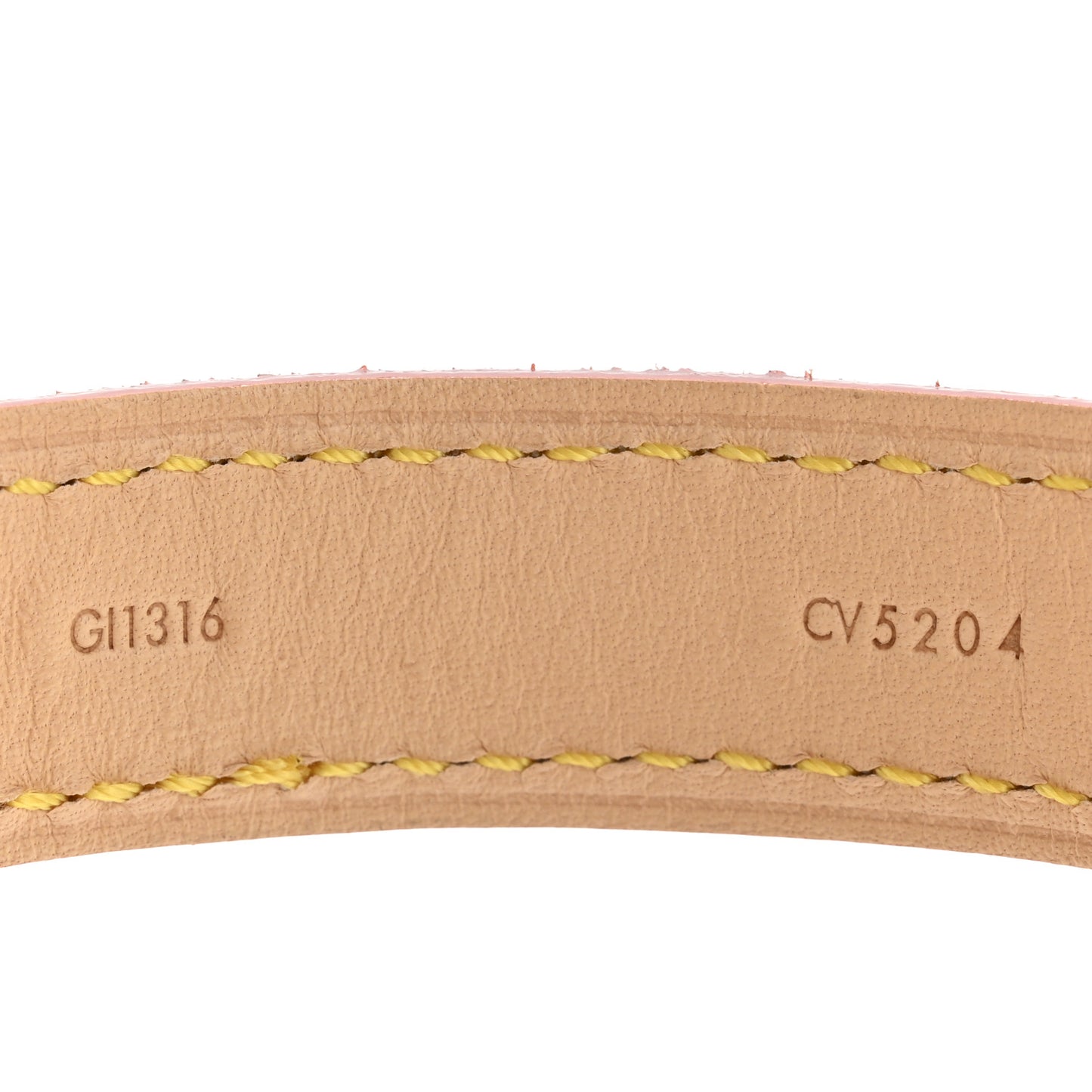 LV X TM Monogram Multicolor Dog Collar White