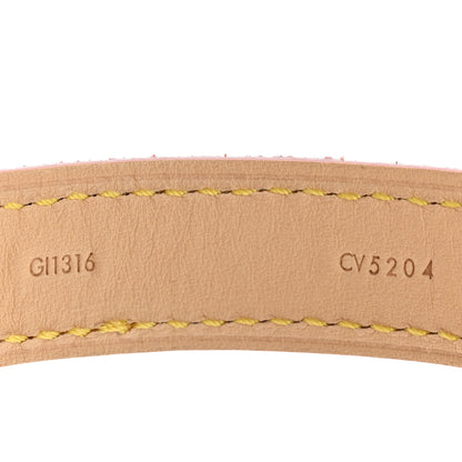 Louis Vuitton LV X TM Monogram Multicolor Dog Collar White 4 of 5