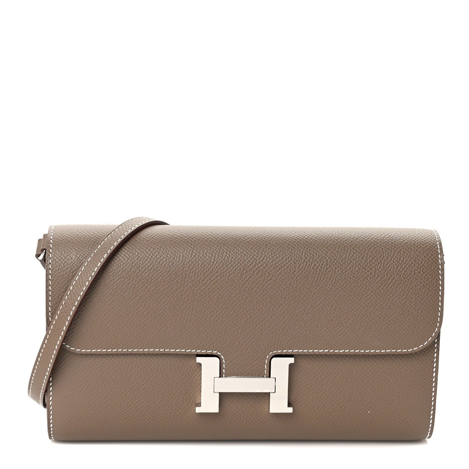 Hermes Epsom Constance Long To Go Wallet Etoupe 1 of 9