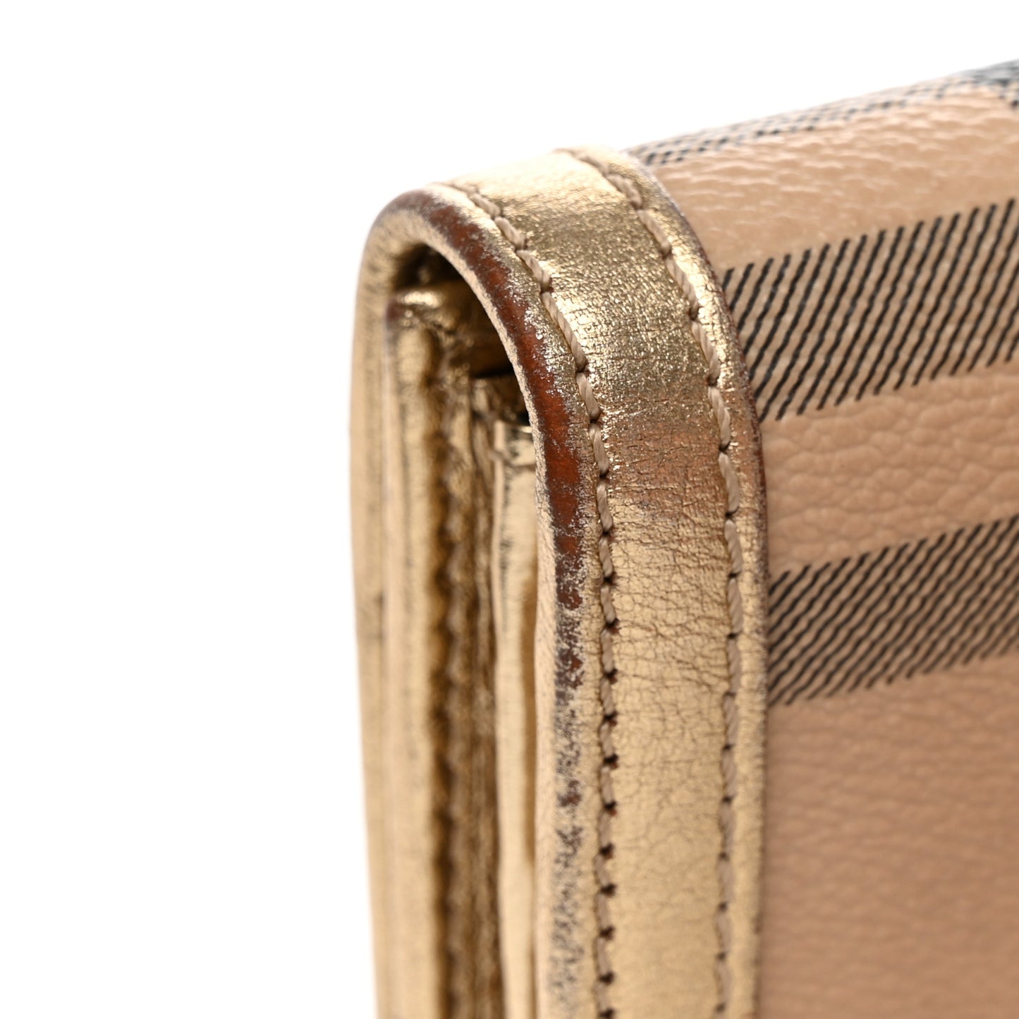 Haymarket Check Molly Wallet Gold
