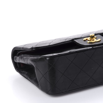 Chanel Lambskin Quilted Small Double Flap Black 6 of 11