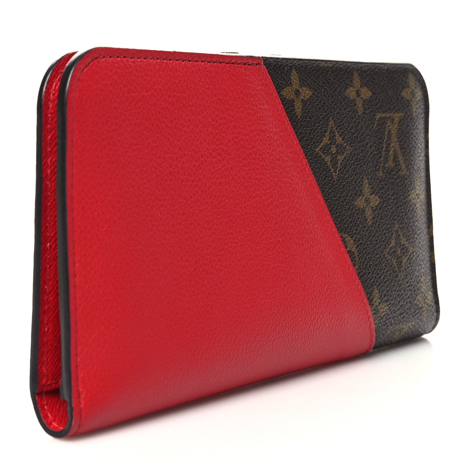 Louis Vuitton Monogram Calfskin Kimono Wallet Cherry 3 of 8