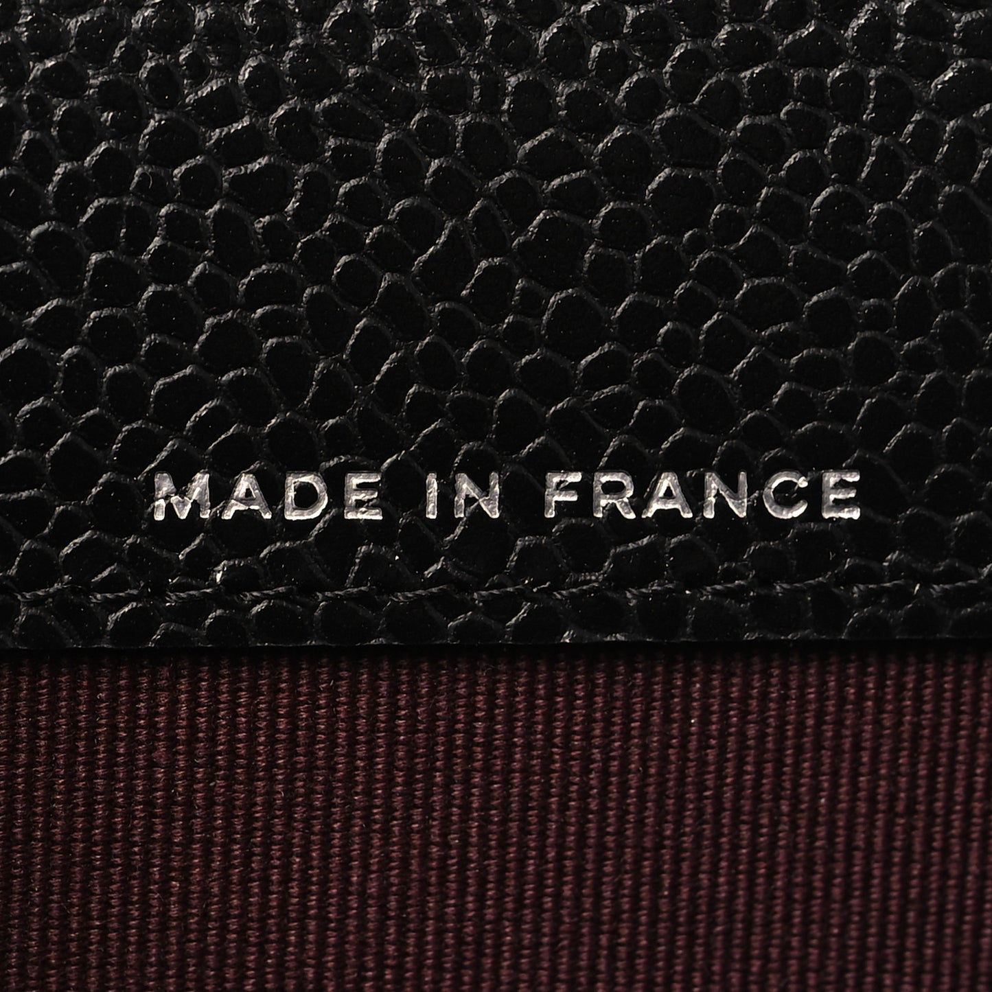 Caviar Quilted Flap Card Holder Wallet Black