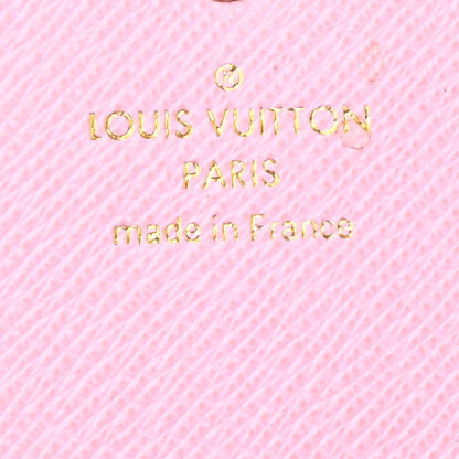 Louis Vuitton Monogram 2016 Christmas Animation Sarah Wallet Rose Ballerine 6 of 10