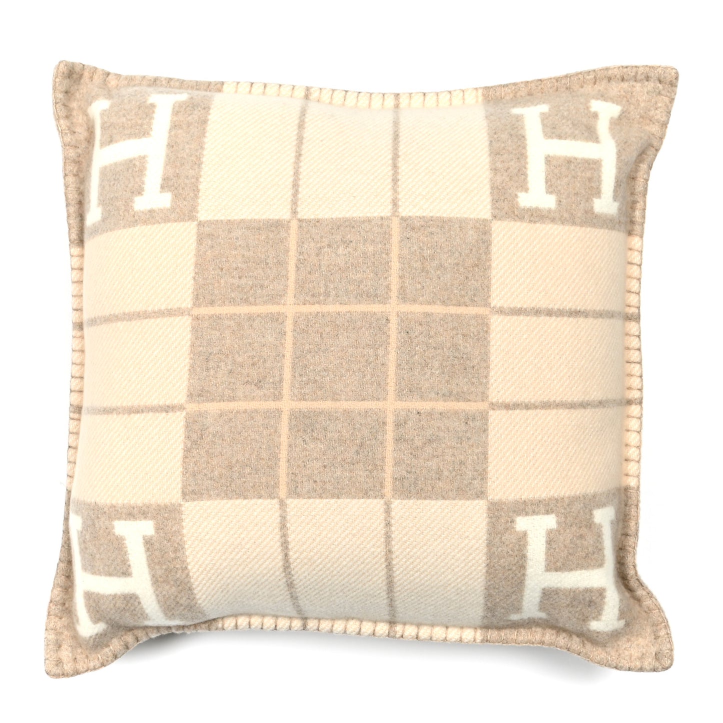 Wool Cashmere Avalon III Pillow PM Coco Camomille