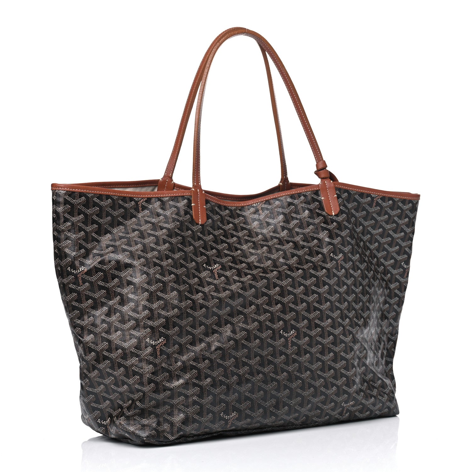 Goyard Goyardine Saint Louis GM Black Gold 2 of 17