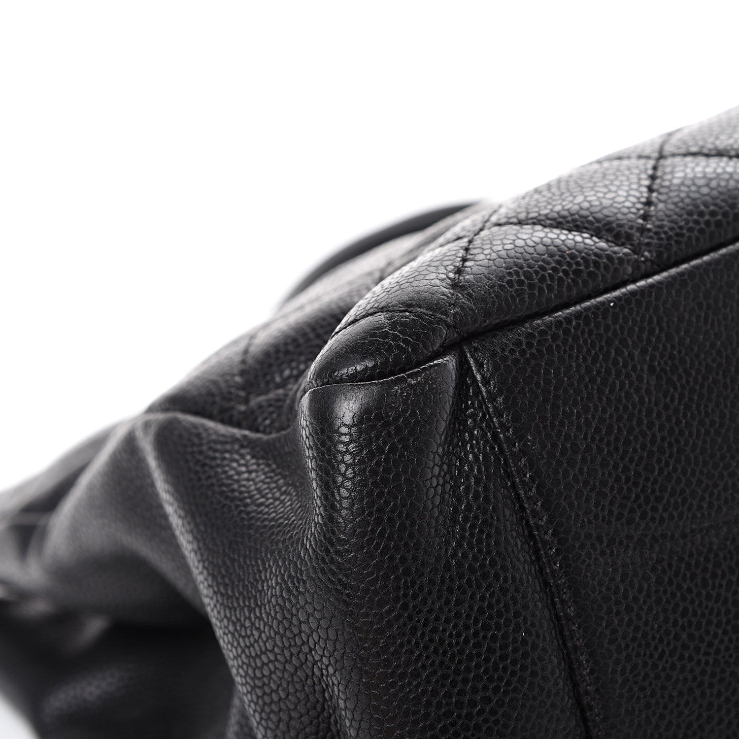 Chanel Caviar Quilted Grand Shopping Tote GST Black 11 of 16
