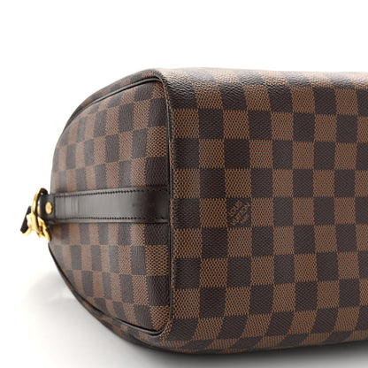 Louis Vuitton Damier Ebene Speedy Bandouliere 25 8 of 9