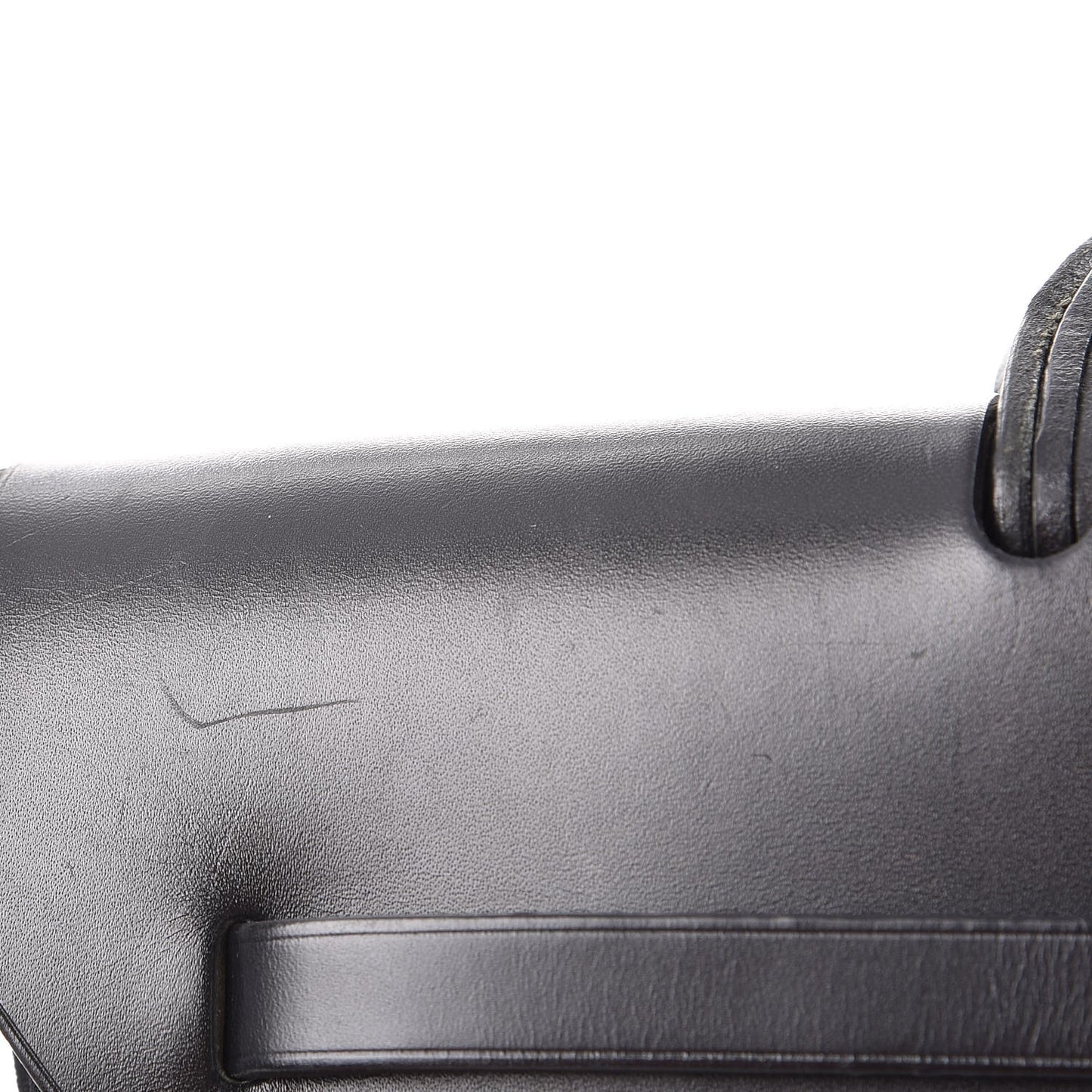 Toile Vache Calfskin Herbag 39 MM Black
