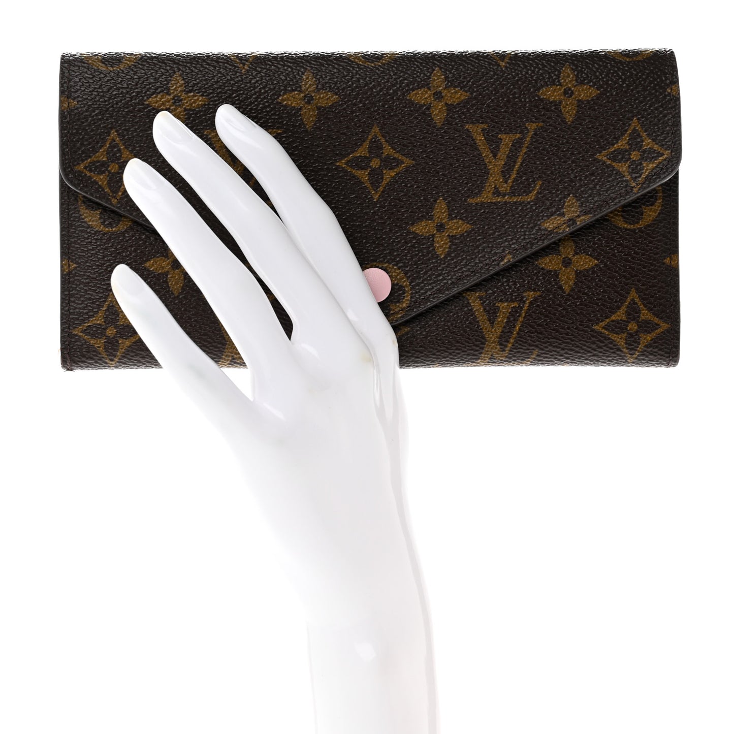 Monogram Josephine Wallet Rose Ballerine