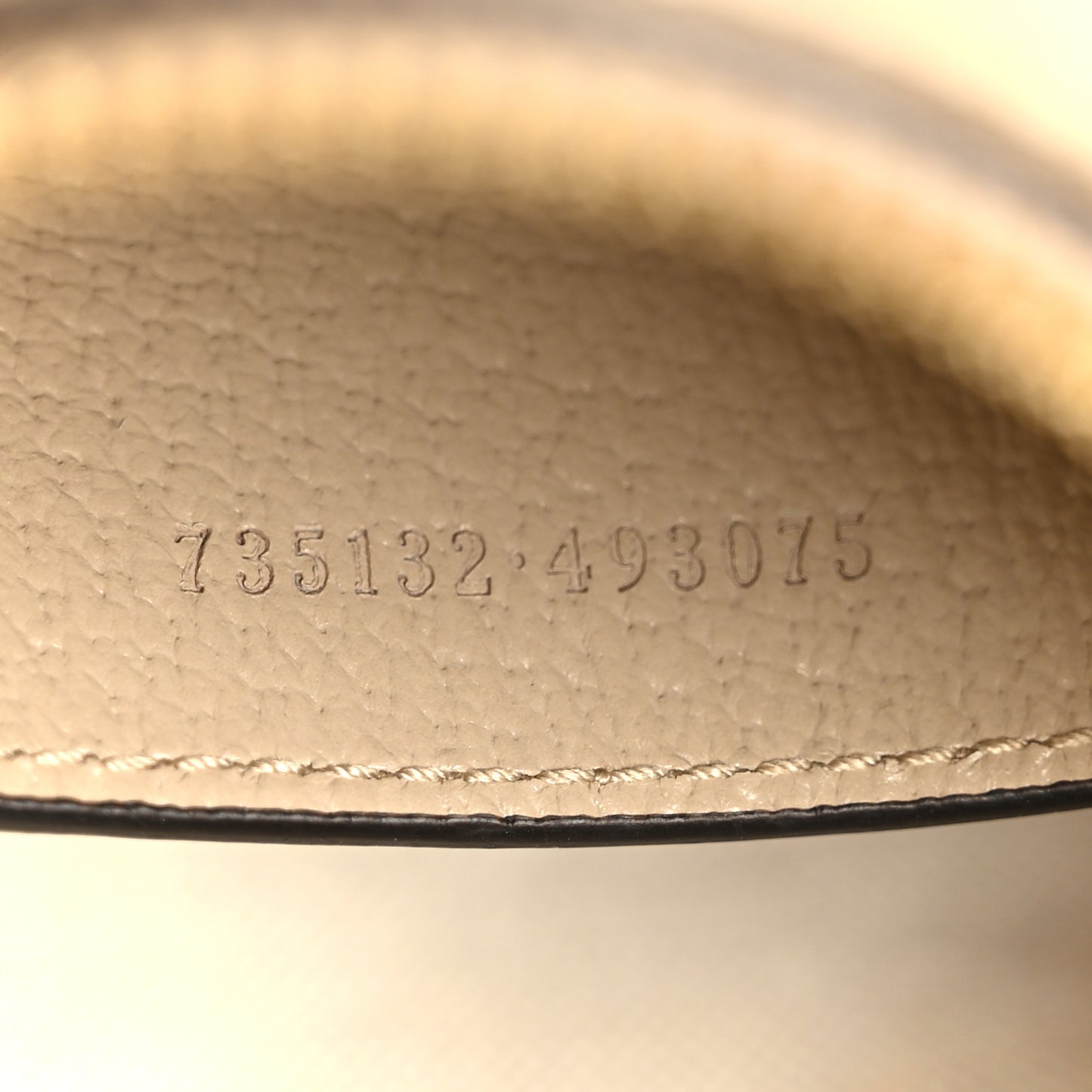 GG Supreme Monogram Textured Dollar Calfskin Web Small Ophidia GG Handbag Beige Mystic White Oatmeal