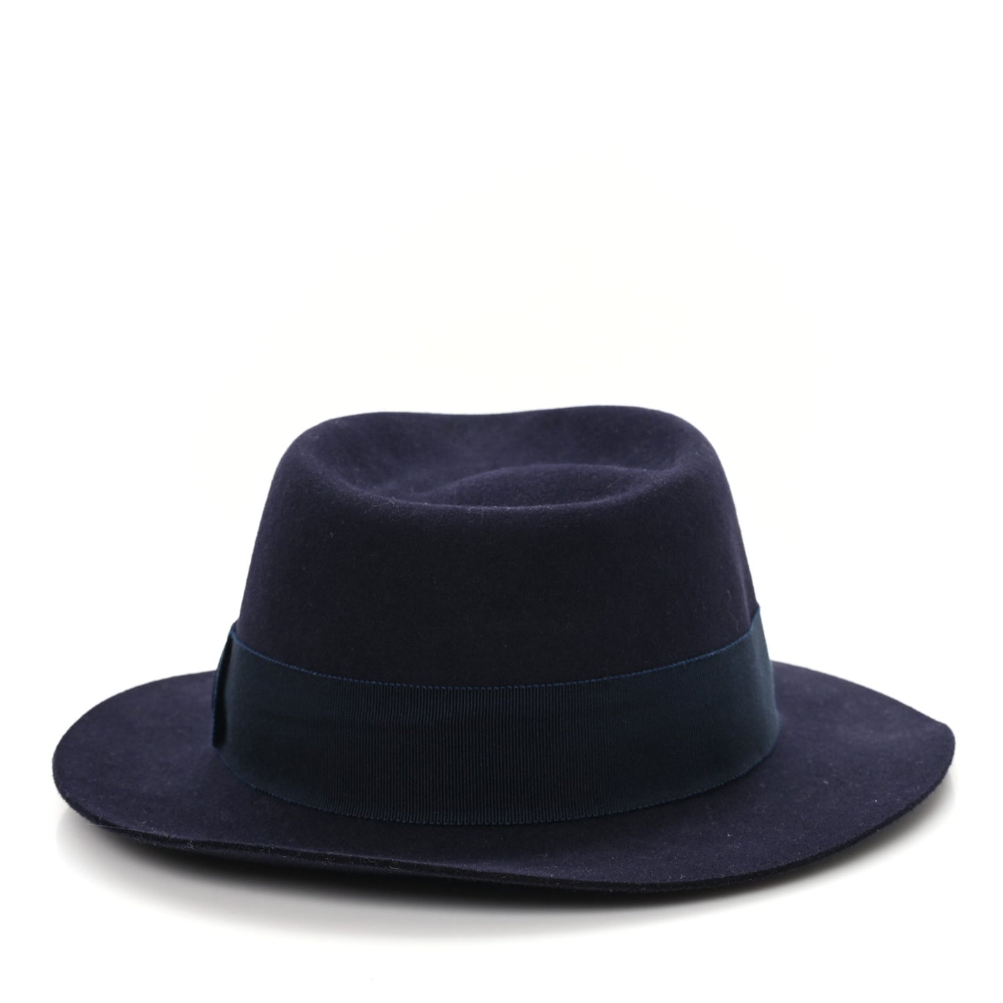 Felt Calfskin Balthazar Hat 59 Marine
