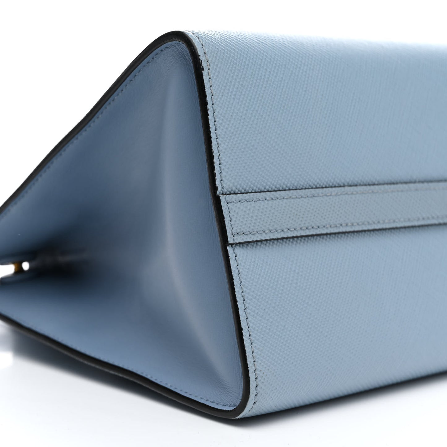 Saffiano Cuir Calfskin Small Monochrome Top Handle Tote Astrale